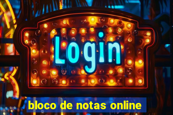 bloco de notas online